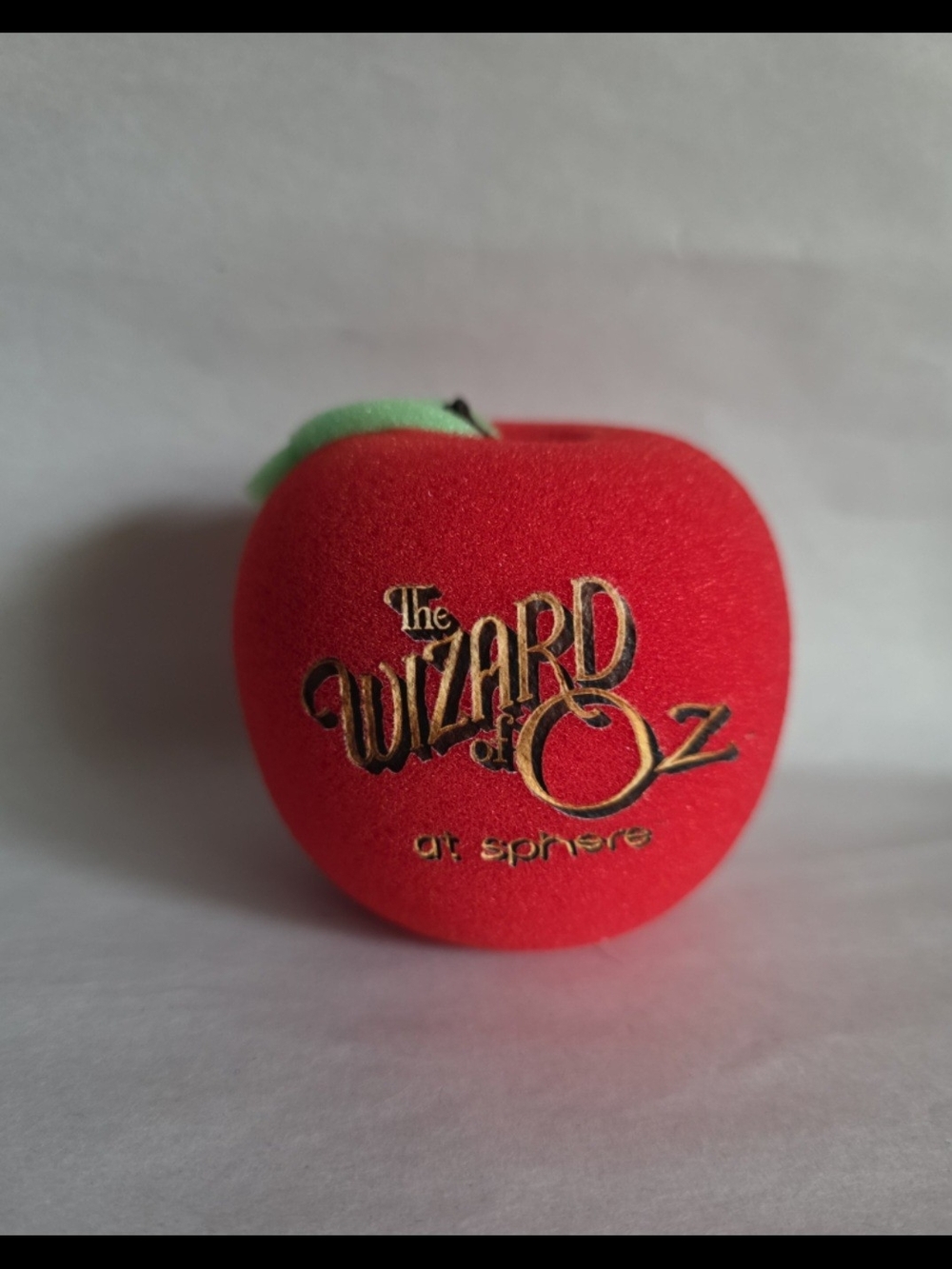 The Wizard of Oz Red Velvet Apple Prop